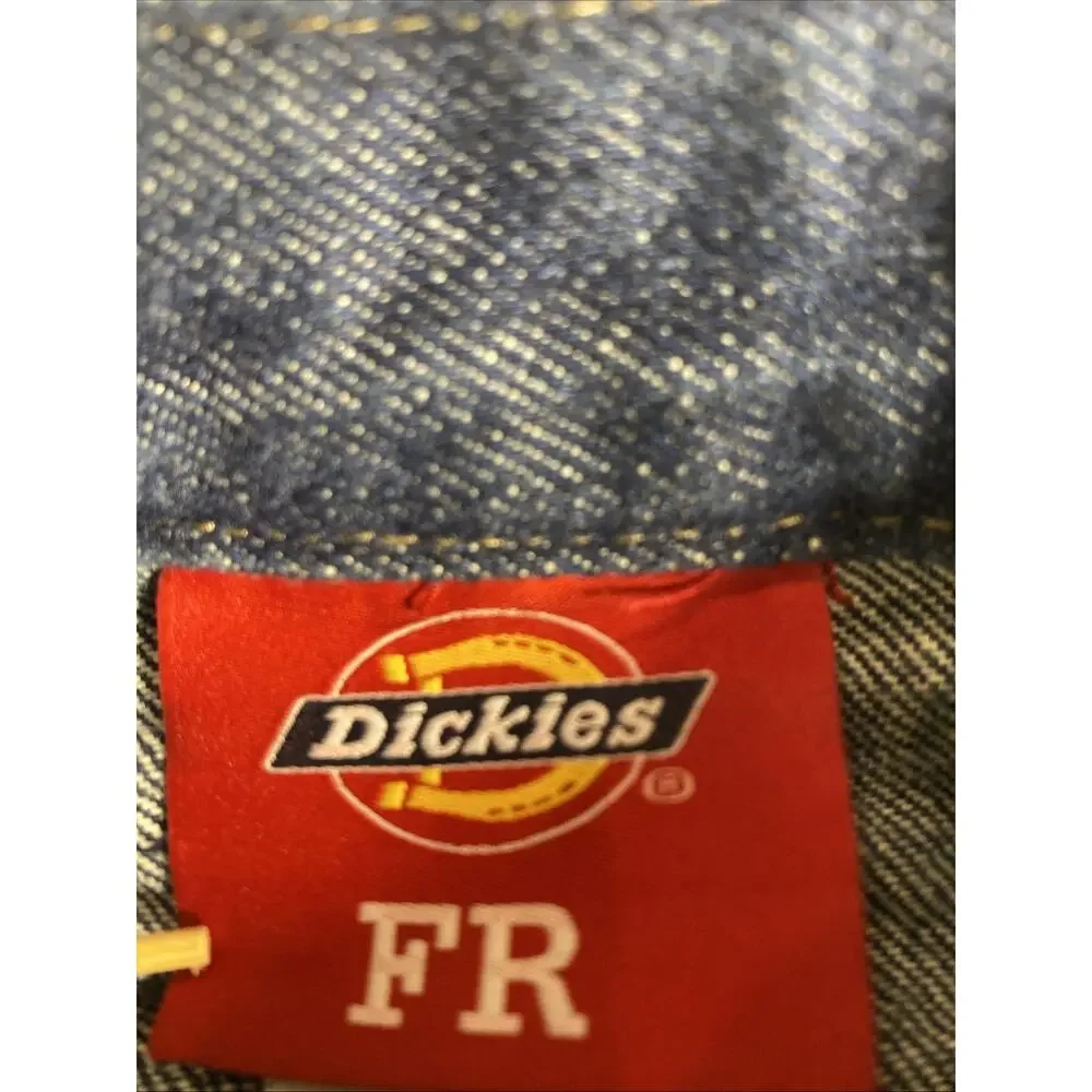 Dickies FR 2112 Jeans Mens 32X26.5 Flame Resistant Dark Wash Blue Denim RU900RNB